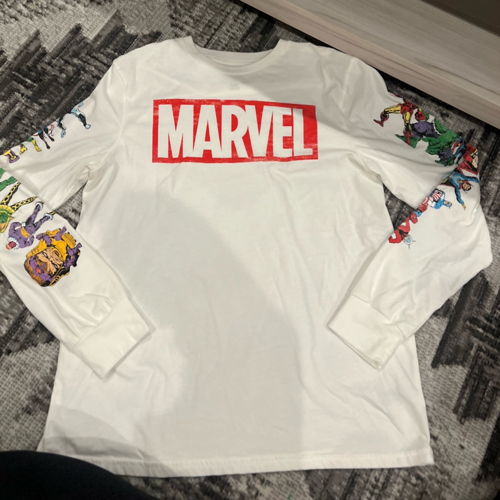 NWOT marvel long sleeve tee - Picture 4 of 6